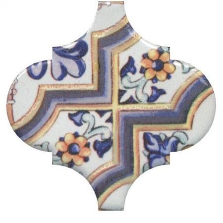 Плитка Kerama Marazzi Арабески Майолика Декор Орнамент 12 6.5х6.5