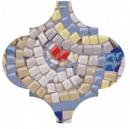 Плитка Kerama Marazzi Арабески Майолика Гауди Декор 1 6.5х6.5
