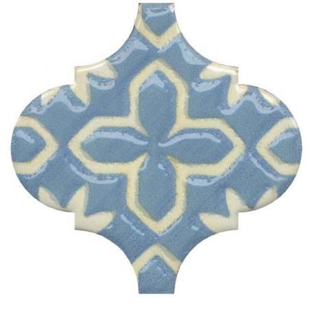 Плитка Kerama Marazzi Арабески Майолика Декор Орнамент 5 6.5х6.5