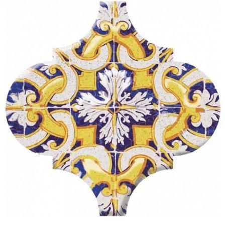 Плитка Kerama Marazzi Арабески Майолика Декор Орнамент 10 6.5х6.5