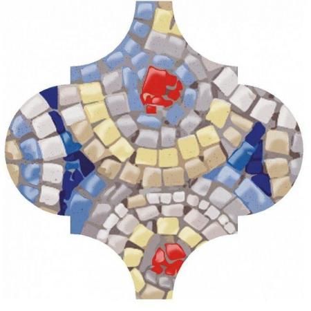 Плитка Kerama Marazzi Арабески Майолика Гауди Декор 3 6.5х6.5
