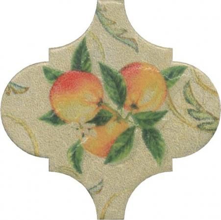 Плитка Kerama Marazzi Арабески Котто Декор Орнамент 7 6.5х6.5