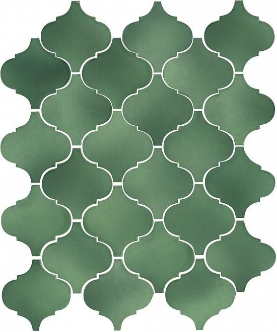 Плитка Kerama Marazzi Арабески Майолика Зеленый 26х30