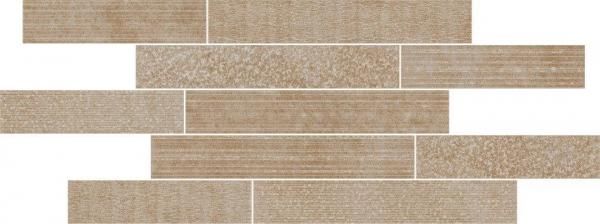 Мозаика Italon Materia Brick Multiline Warm 29.6x79.6
