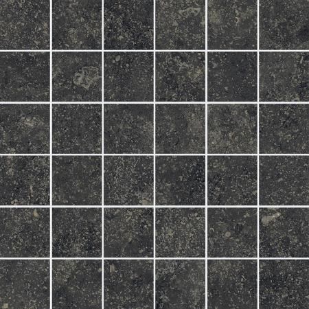 Мозаика Italon Room Stone Black Mosaico 30x30