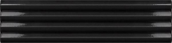 Плитка Equipe Costa Nova Praia Black 5x20