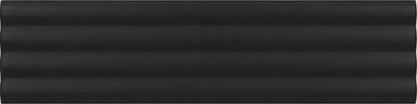 Плитка Equipe Costa Nova Onda Black 5x20 Matt