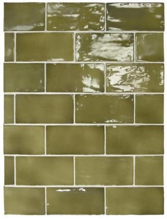 Плитка Equipe Manacor Basil Green 7.5x15