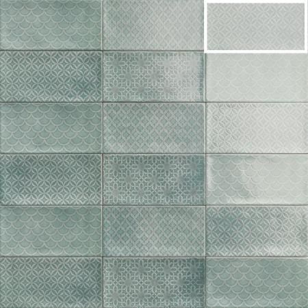 Плитка Mainzu Decor Camden Emerald 10x20