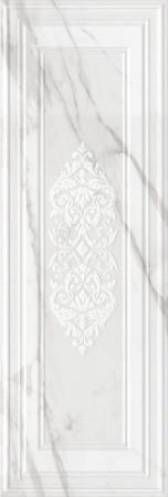 Плитка Kerama Marazzi Прадо Декор Белый Панель Глянцевый 40х120