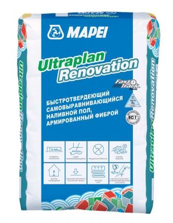 Наливной пол Mapei Ultraplan Renovation 23 кг