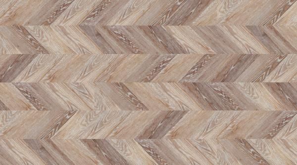 Замковый пробковый пол Chevron Brown