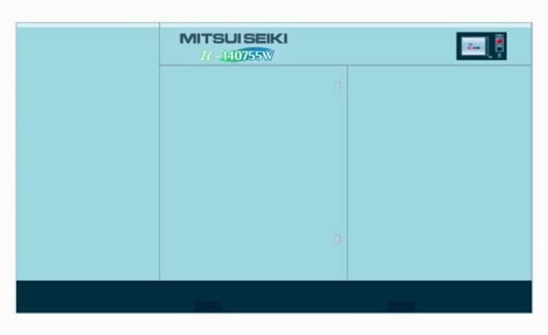 Mitsui Seiki u-140755W Винтовой безмасляный компрессор