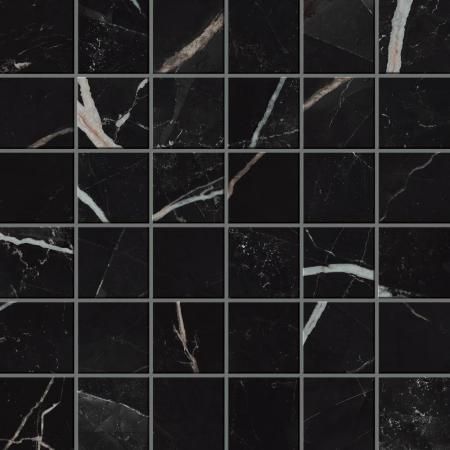 Мозаика Atlas Concorde Russia Empire Calacatta Black Mosaic 30x30