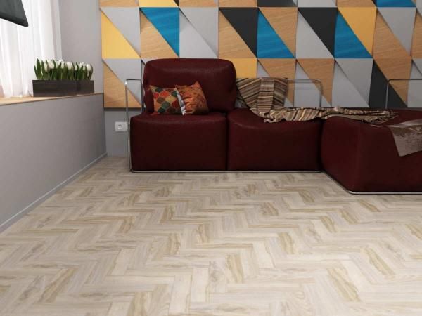 Кварцвиниловая плитка LVT Fine Floor Craft (Small Plank) Дуб Хэмптон-Корт FF-008