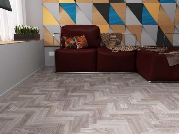 Кварцвиниловая плитка LVT Fine Floor Craft (Small Plank) Дуб Бран FF-416