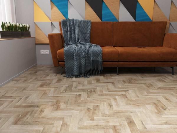 Кварцвиниловая плитка LVT Fine Floor Craft (Small Plank) Дуб Мале FF-069