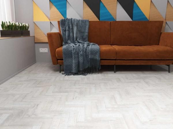 Кварцвиниловая плитка LVT Fine Floor Craft (Small Plank) Дуб Анхель FF-082