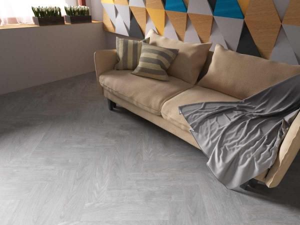 Кварцвиниловая плитка LVT Fine Floor Craft (Short Plank) Дуб Рейн FF-076