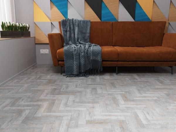 Кварцвиниловая плитка LVT Fine Floor Craft (Small Plank) Дуб Корфу FF-070