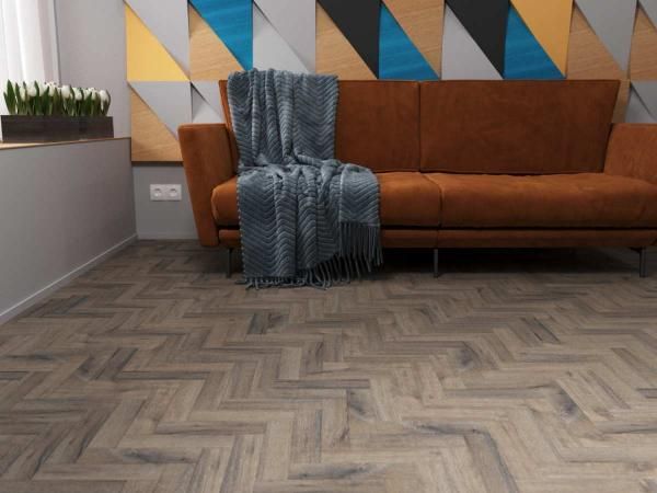 Кварцвиниловая плитка LVT Fine Floor Craft (Small Plank) Дуб Девон FF-080