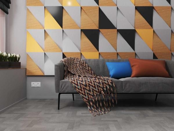 Кварцвиниловая плитка LVT Fine Floor Craft (Small Plank) Кампс-Бей FF-488