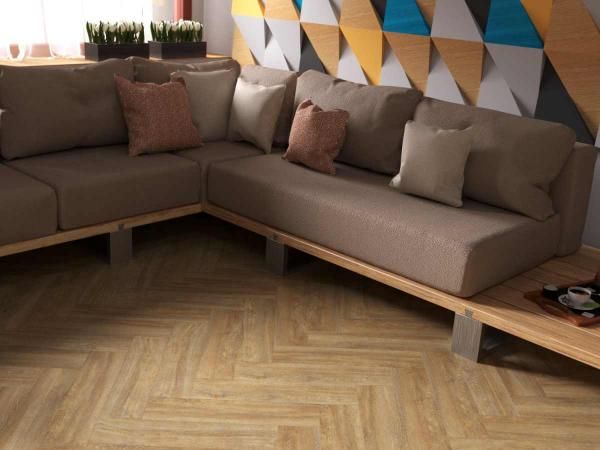 Кварцвиниловая плитка LVT Fine Floor Craft (Short Plank) Дуб Карлин FF-407