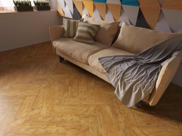 Кварцвиниловая плитка LVT Fine Floor Craft (Short Plank) Пекан Барроу FF-067