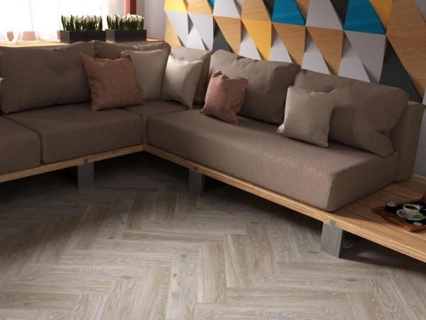 Кварцвиниловая плитка LVT Fine Floor Craft (Short Plank) Дуб Шер FF-414