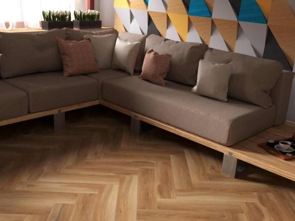 Кварцвиниловая плитка LVT Fine Floor Craft (Short Plank) Дуб Динан FF-412