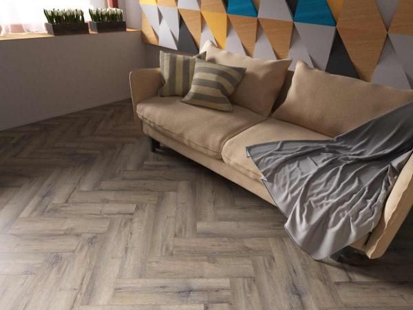 Кварцвиниловая плитка LVT Fine Floor Craft (Short Plank) Дуб Девон FF-080