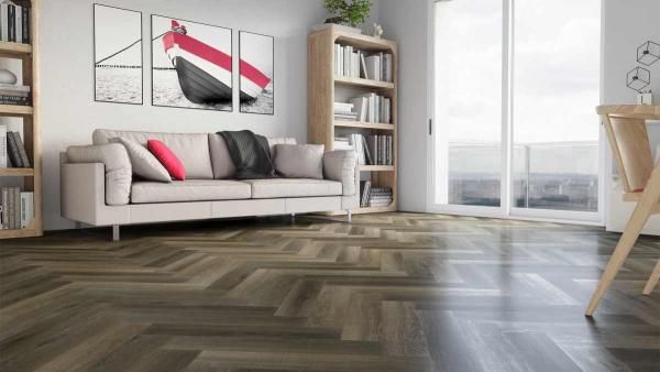 Кварцевый SPC ламинат Fargo Parquet Дуб Кальвадос 33-62W921