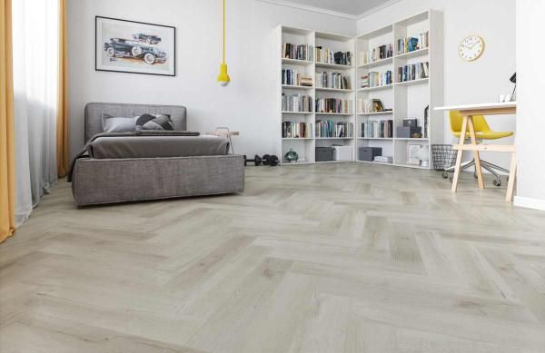 Кварцевый SPC ламинат Fargo Parquet Дуб Лондонский Туман 33-81996-14