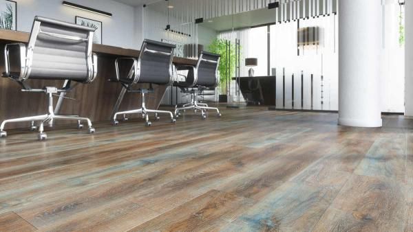 Кварцевый SPC ламинат Fargo Comfort 366-2B Дуб Карамельный