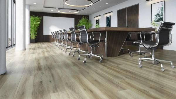 Кварцевый SPC ламинат Fargo Comfort 89015-003 Дуб Мартовский
