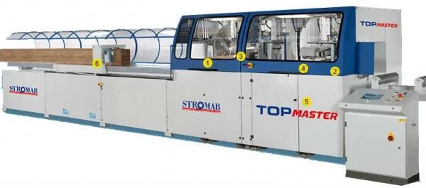 Автоматичесий станок производства домов STROMAB TOPMASTER