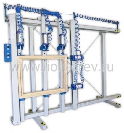 Пневматическая сборочная вайма ВСП 25х12