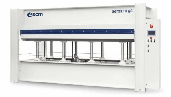 Пресс горячий с плоскими плитами SERGIANI GS90 30-13