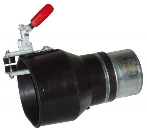 Насадка газоприёмная 100 м.. из каучука с зажимом Aerservice BGNP2000100140