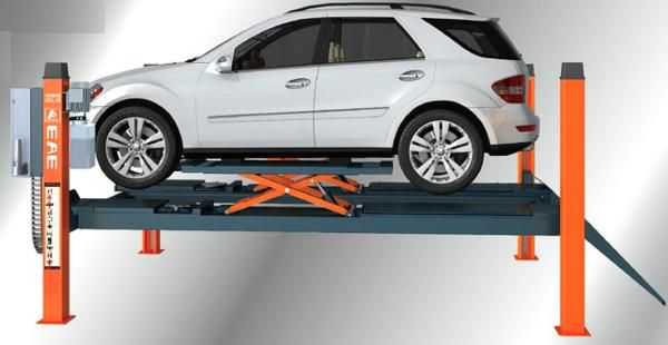 Подъёмник четырёхстоечный Everlift 6435V2.BWF.48L.50T.E (г/п 5 т, 4800 мм)
