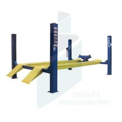 Подъемник четырехстоечный AE&amp;T F3.5-4 (380B) для сход-развала