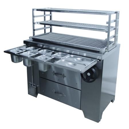 Мангал угольный многофункциональный GRILL MASTER УММ/2 (ROBATA L1200) 11314