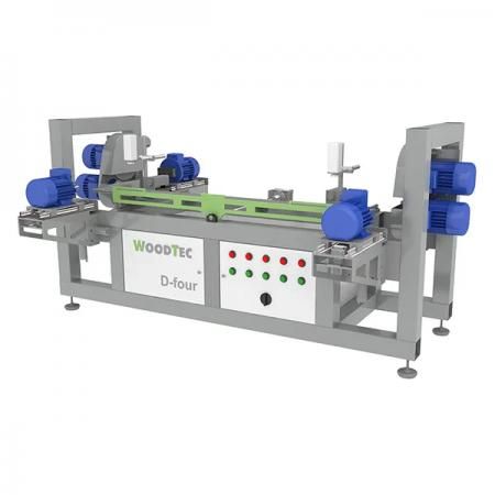 Специальный сверлильно-присадочный станок с функцией торцовки мод. WOODTEC D-Four