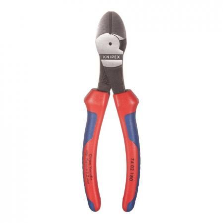 Бокорезы усиленные Knipex (KN-7402180SB) 180 мм