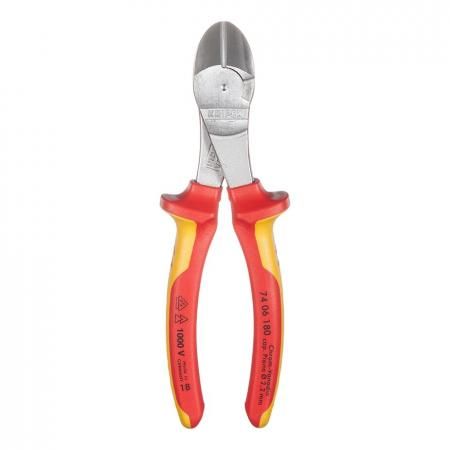 Бокорезы диэлектрические Knipex (KN-7406180SB) 180 мм