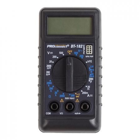 Мультиметр портативный Proconnect (13-3014) M-182