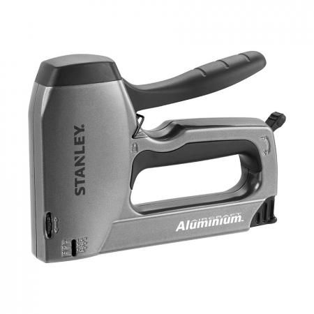 Степлер строительный ударный для скоб и гвоздей Stanley Heavy Duty (0-TR250) тип 140 алюминиевый