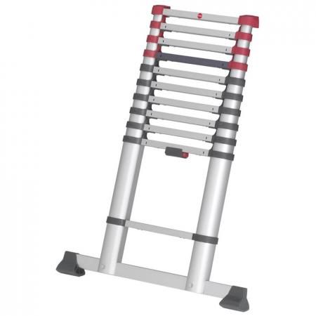 Лестница приставная Hailo T80 FlexLine 320 односекционная алюминиевая 1х11