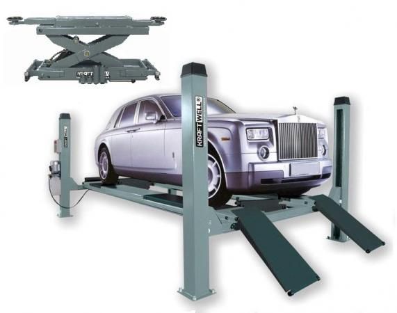Комплект для сход-развала г/п 5.5 тонн KraftWell KRW5.5WA+KRWJ7P