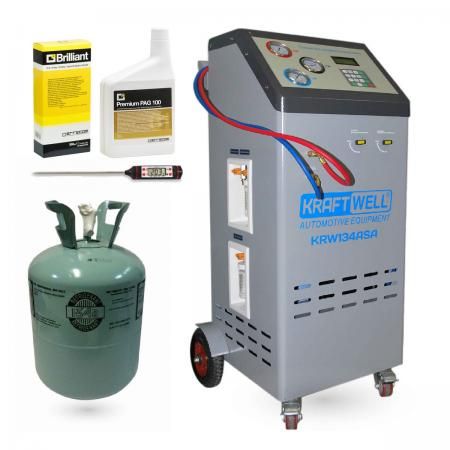 Комплект для обслуживания кондиционеров на базе KRW134ASA KraftWell KRW134ASA set